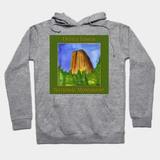 Devils Tower National Monument Hoodie